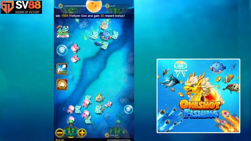 Bắn cá Oneshot có gameplay dễ chơi Bắn cá Oneshot có gameplay dễ chơi