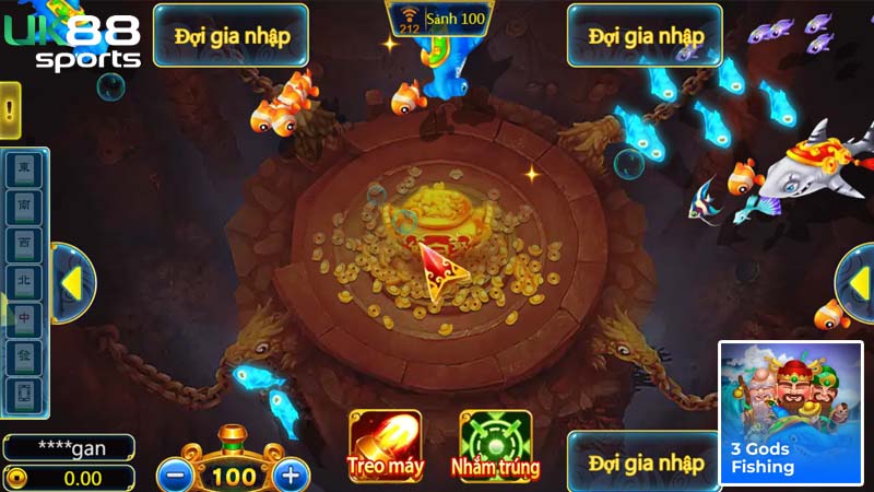 Thủ thuật chơi game 3 Gods Fishing bắn nhử, tiêu diệt cá vào thời điểm thích hợp Thủ thuật chơi game 3 Gods Fishing bắn nhử, tiêu diệt cá vào thời điểm thích hợp